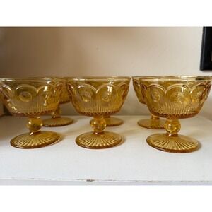 Vintage Bartlett Collin's Manhattan Cocktail Glass Set of 6